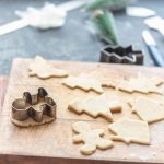 Christmas Cookies - brown wooden heart shaped decor