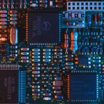 Circuit Board - blue circuit board