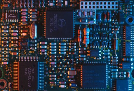 Circuit Board - blue circuit board