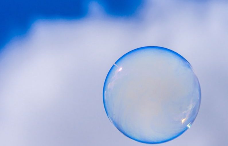 Bubble - blue bubble